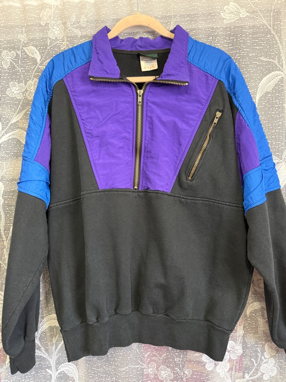 Vintage half zip sweatshirt